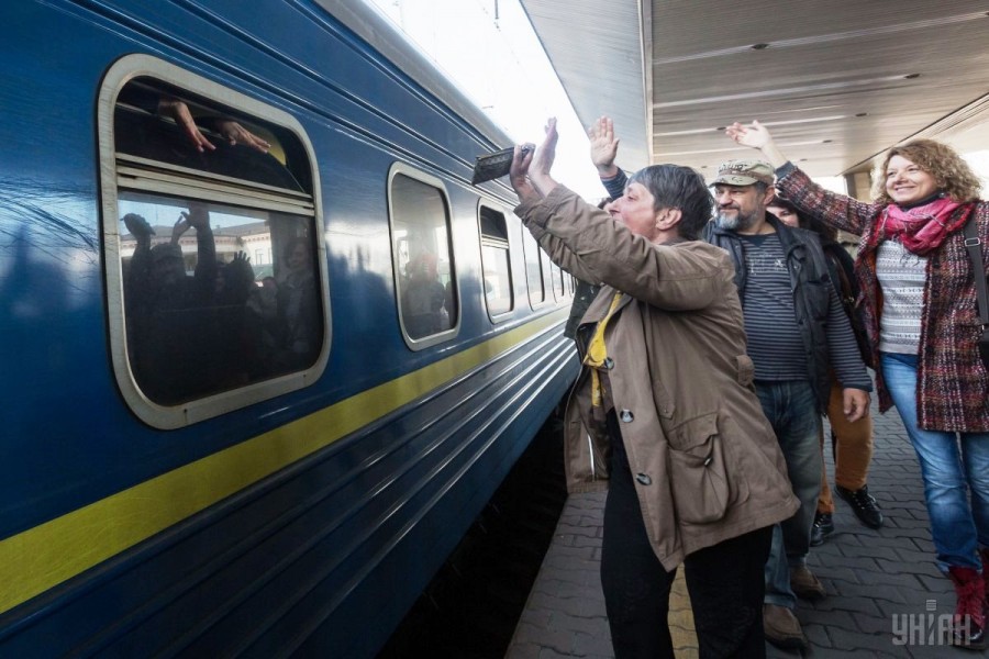 До Херсона прибуде Потяг Єднання України “Труханівська Січ”