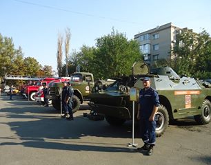 Херсонских пожарных посетили польские побратимы