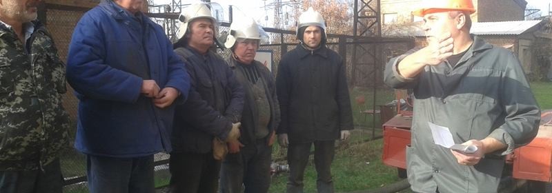 На Херсонской ТЭЦ прошли учения (фотоотчет)