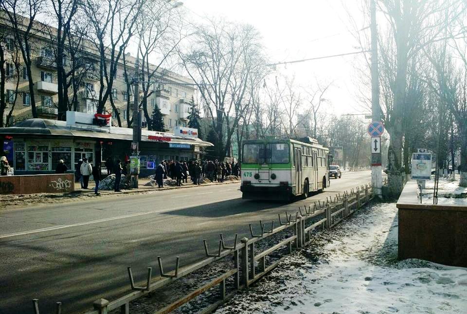 Херсонские маршрутки случайно проспонсировали троллейбусы