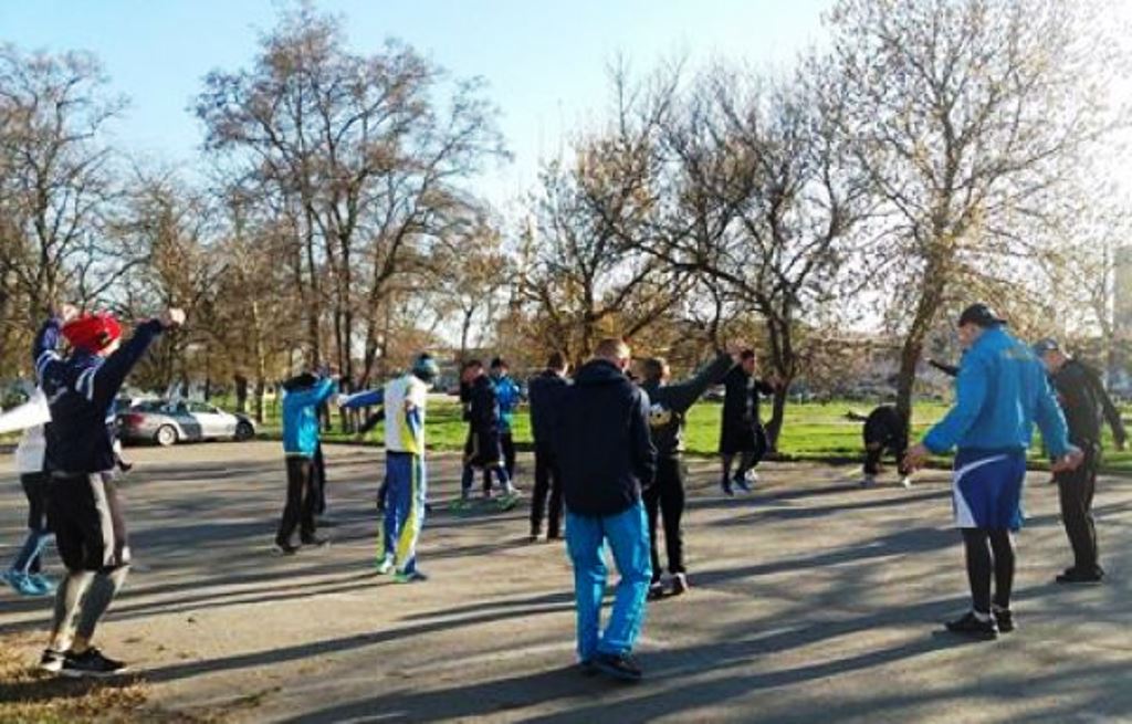 Элита Национальной сборной по боксу приехала в Херсон. Хулиганы напряглись