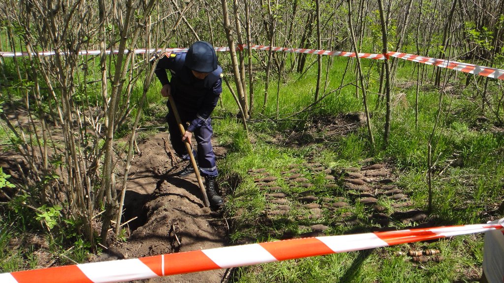 На Херсонщині знищили понад шість десятків боєприпасів часів ІІ Світової війни