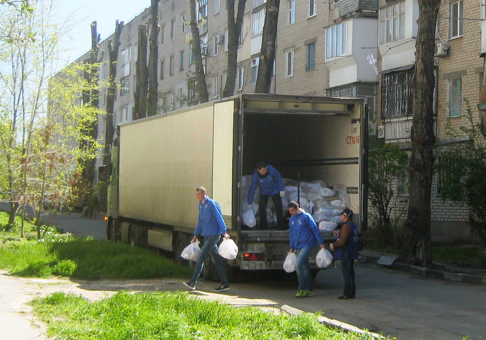 Гуманитарная помощь из Венгрии снова в Херсоне