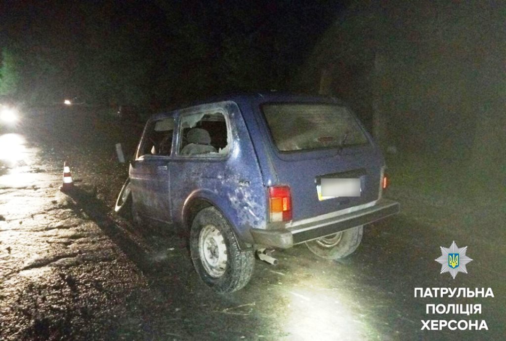 Під Херсоном нетверезий водій скоїв ДТП, а потім повідомив про викрадення