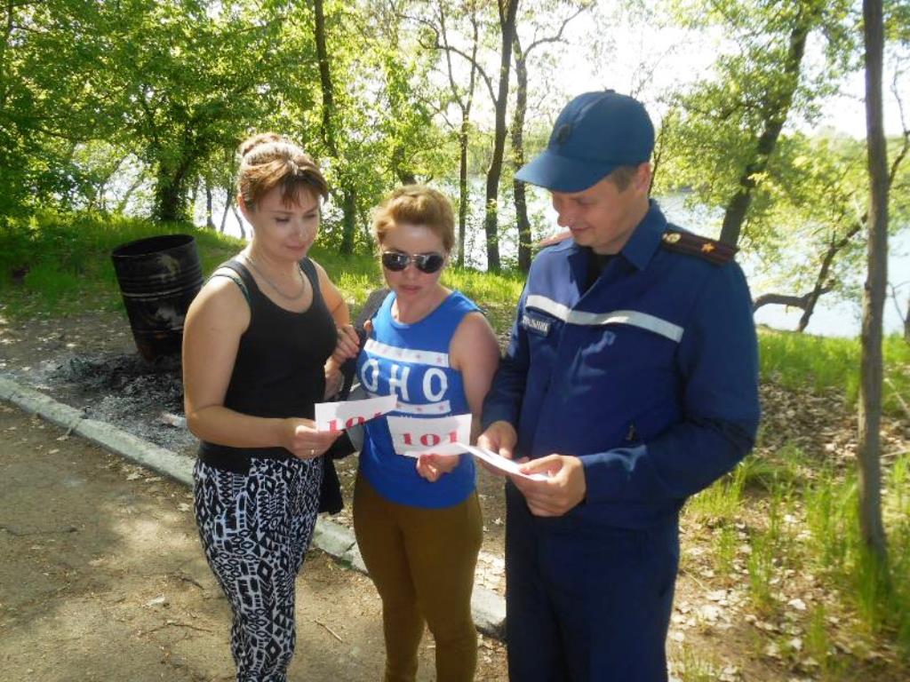 Херсонські рятувальники знову вийшли у парки