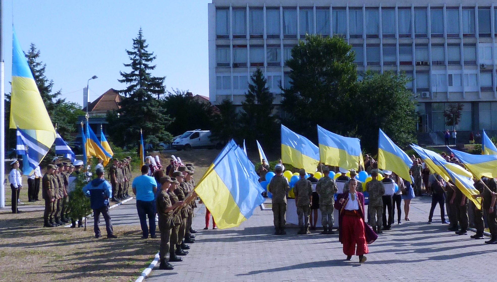 День Государственного Флага Украины в Херсоне (фото)