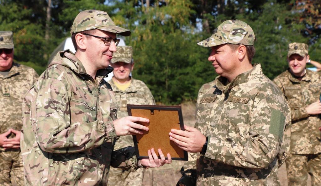 Річниця проведення навчань на Херсонщині не обійшлася без нагород