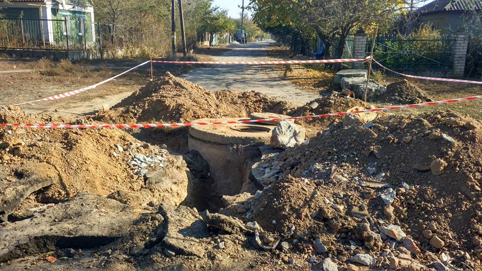 Село Олександрівка Білозерського району вже тиждень без води - у жителя накипіло!