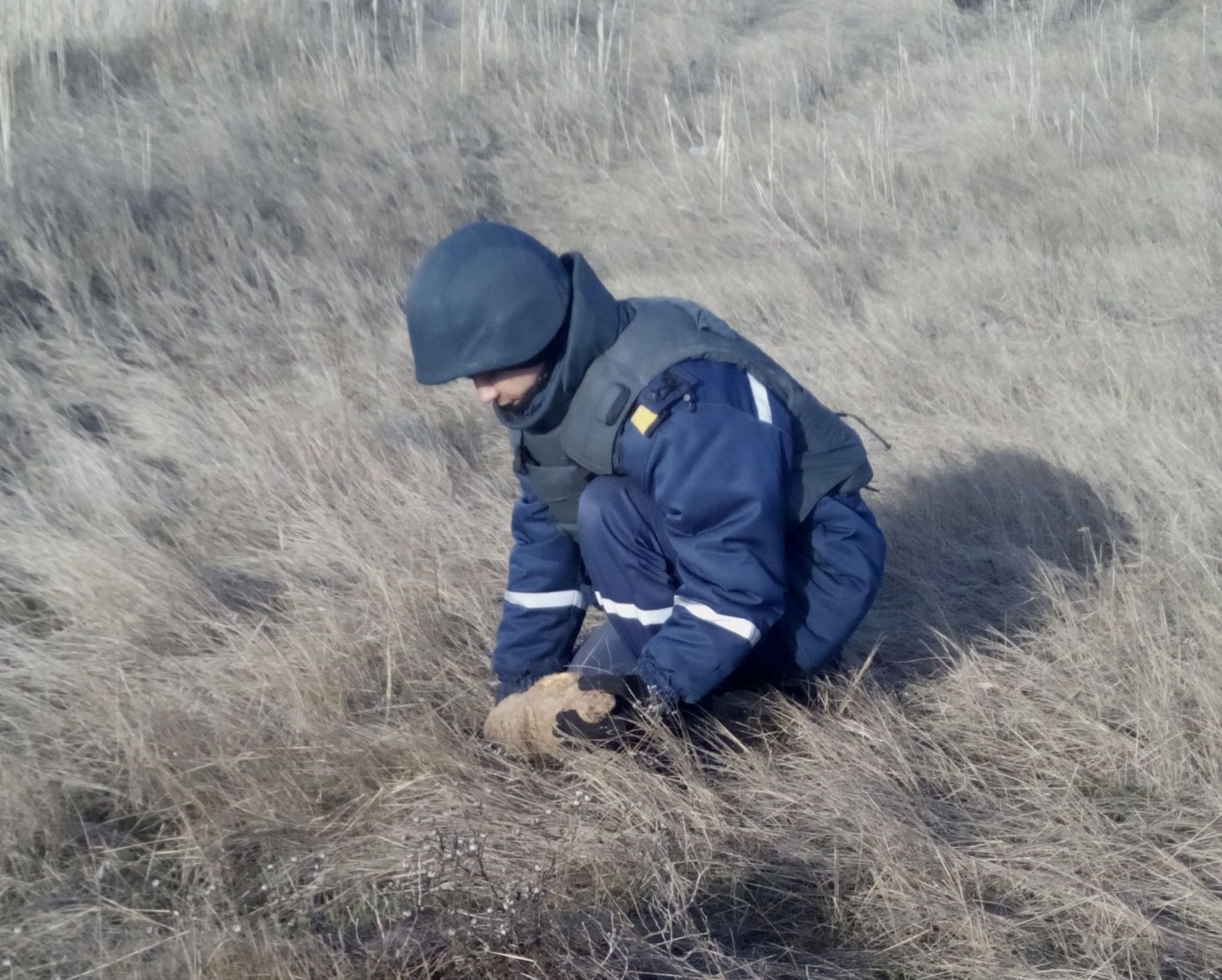 На Херсонщині виявили і знищили 10 боєприпасів минулих війн