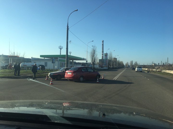 В Херсоне произошло очередное ДТП