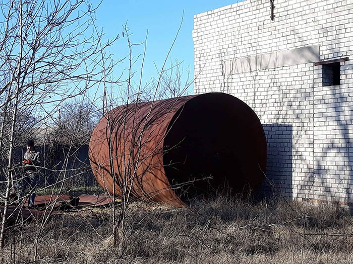 В Олешках приключилась мутная история с вывозом коммунального металлолома