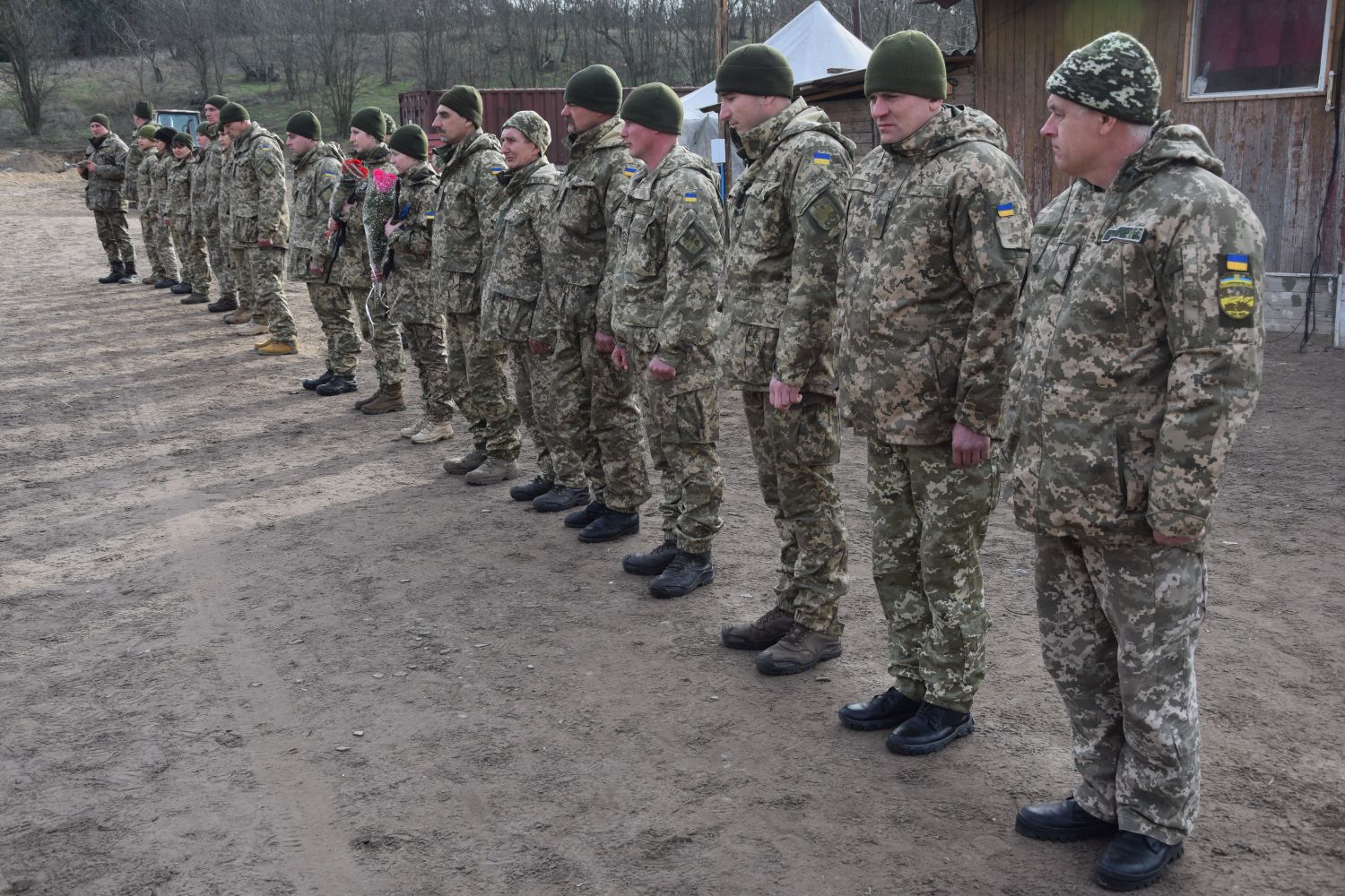 Священник Херсонської єпархії УПЦ МП взяв участь в урочистих заходах військової частини