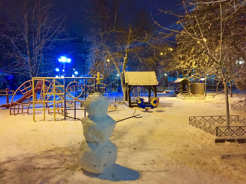 Сегодня в херсонском сегменте фейсбук в тренде - снеговики