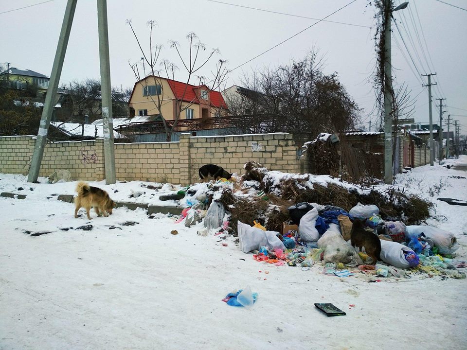 На збої у вивезенні сміття скаржаться мешканці приватного сектору Херсона
