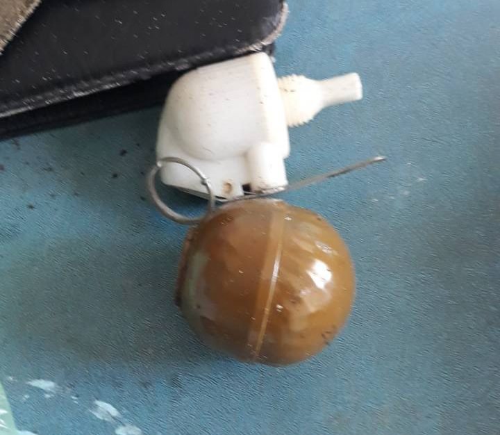 На Херсонщині поліцейські вилучили гранату у раніше судимого