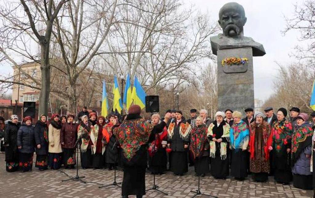 На роковини Шевченка херсонці заспівали 