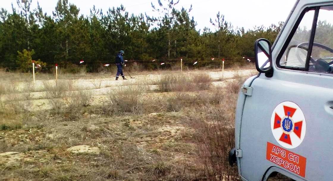 Под Олешками до сих пор находят следы Второй мировой (фото)