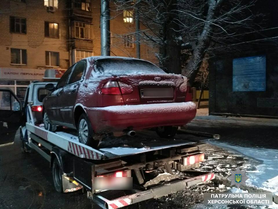 Джек-пот - херсонець отримав третій пртокол за п'яне водіння та ще й попав під  слідство за наркотики