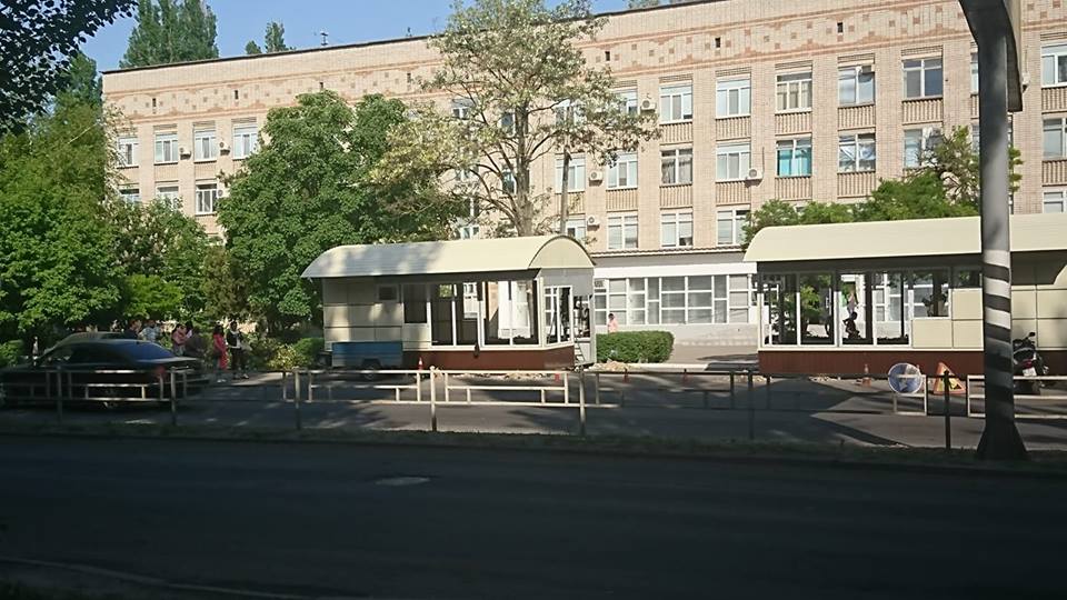 В Херсоне на очередной остановке 