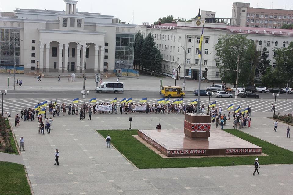 Херсон підтримує Олега Сенцова (фотофакт)