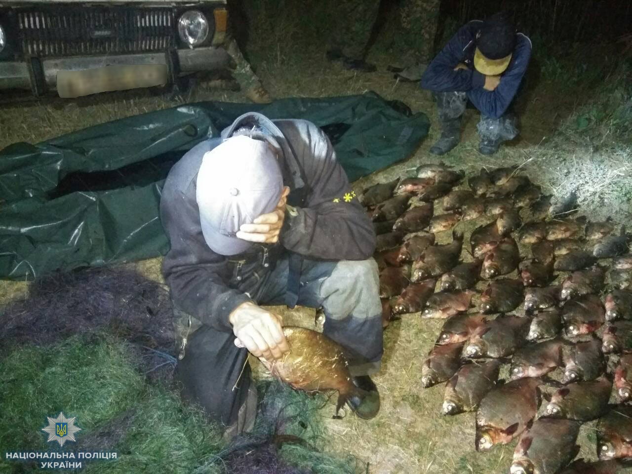 На Херсонщині працівники водної поліції попередили незаконний вилов риби в Білозерському районі