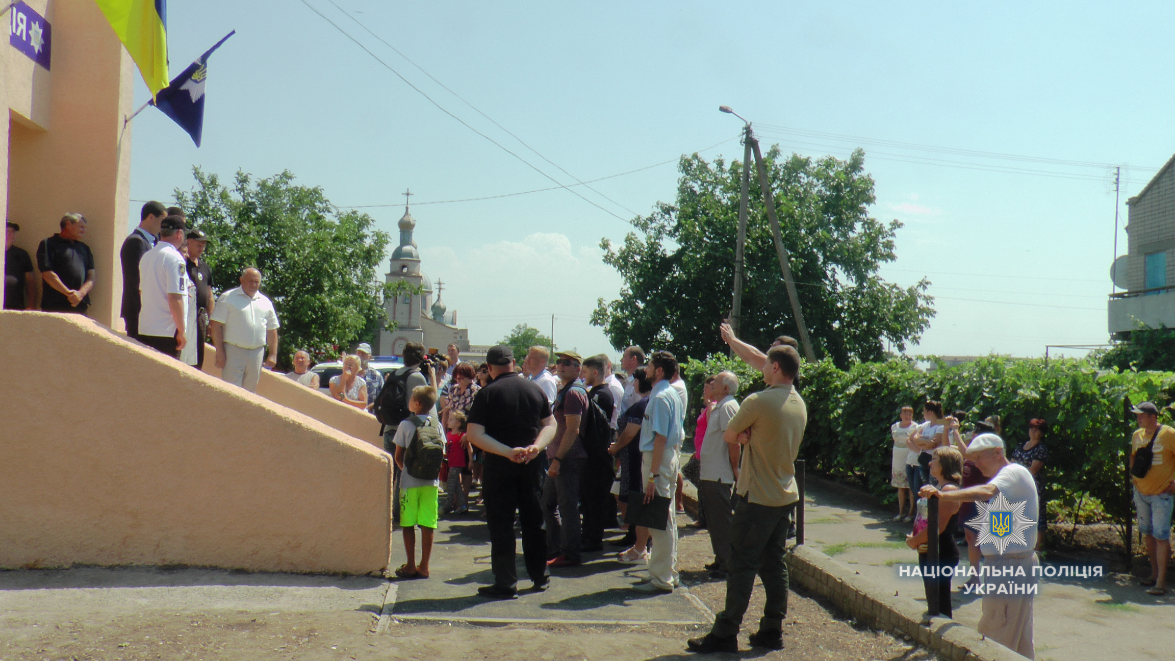 На Херсонщині з'явилася вже сьома поліцейська станція, яка обслуговуватиме населення семи сіл Каховського району