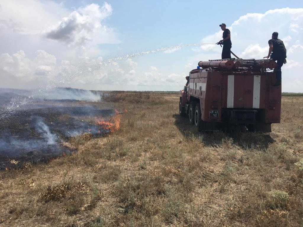 Гарячі будні херсонських пожежників