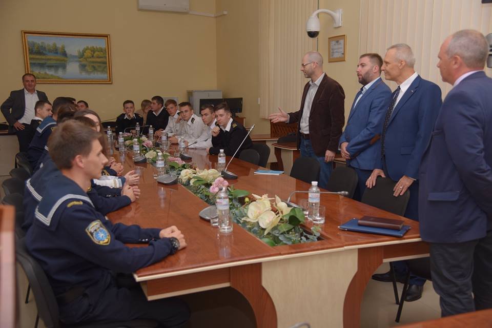 Херсонські курсанти поділилися своїми враженнями від проходження плавальної практики