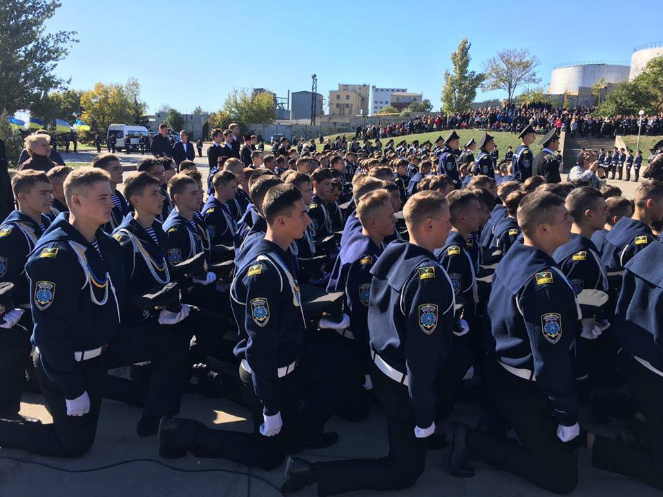 Цей день майбутні херсонські моряки запам'ятають назавжди (ФОТО, ВИДЕО)