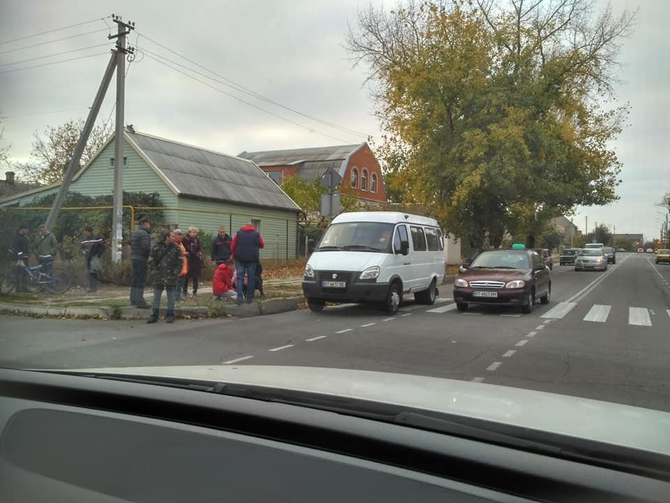 До школы так и не дошли: в Каховке на злосчастном перекрестке снова произошло ДТП