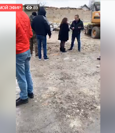 На место проблемной стройки в центре Херсона доехала полиция - принимают заявление