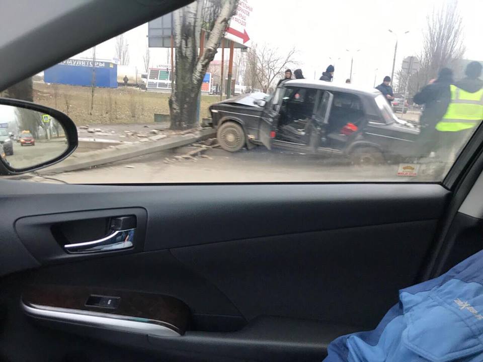 Очередное ДТП в Херсоне: на Николаевском шоссе водитель 