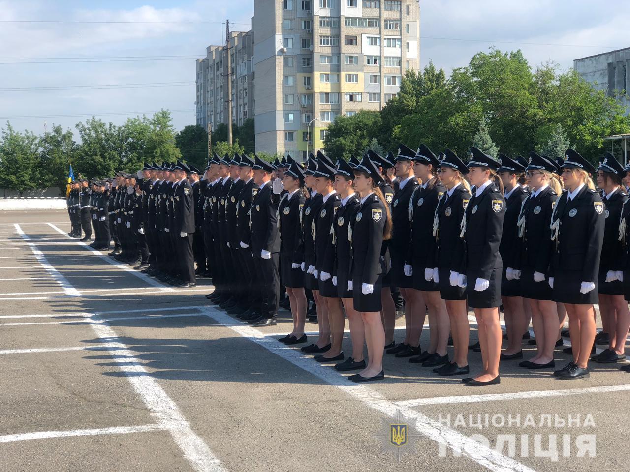 Випускники Херсонського факультету Одеського державного університету внутрішніх справ поповнили лави Національної поліції України