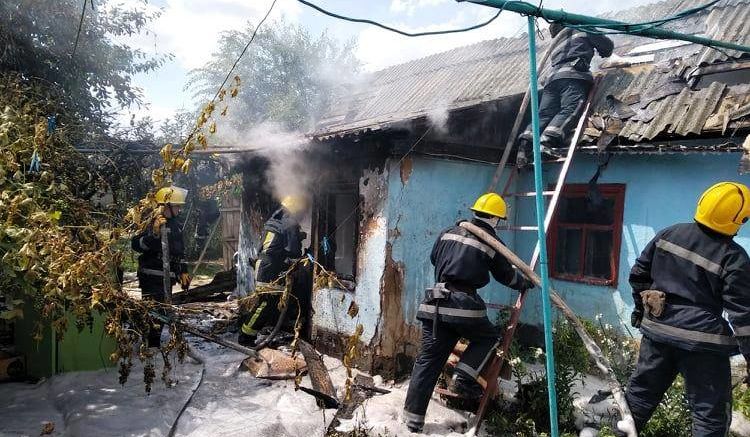 В Каховке пожарные предупредили взрыв