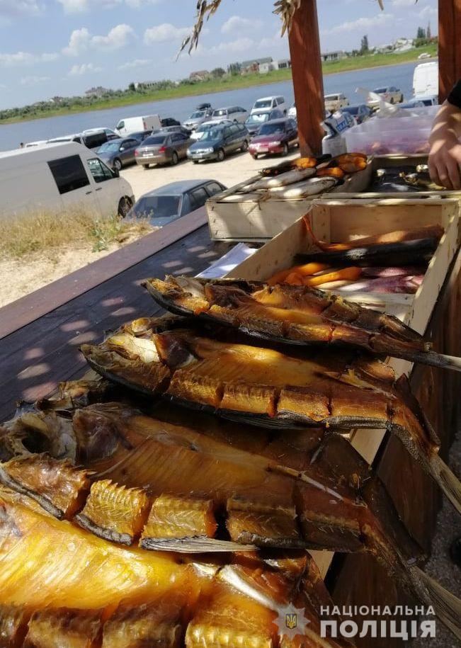 Водні поліцейські склали 6 адмінпротоколів за порушення порядку ведення господарської діяльності на Арабатській Стрілці