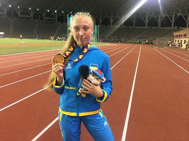 Легкоатлетка з Нової Каховки Марія Горєлова стала Чемпіонкою ХV Літнього Європейського юнацького фестивалю у стрибках у довжину