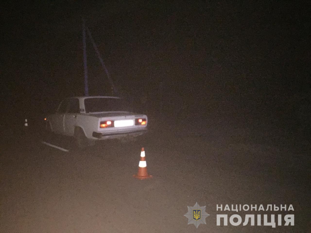 Поліцейські затримали водія, який здійснив смертельний наїзд на велосипедиста поблизу с. Малі Копані