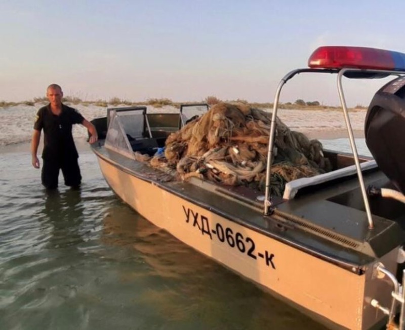 На Херсонщині водні поліцейські попередили завдання природньому середовищу шкоди на суму близько 1 мільйона гривень