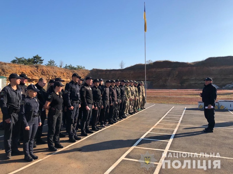 Поліцейські Херсонщини змагалися на Чемпіонаті зі службового двоборства