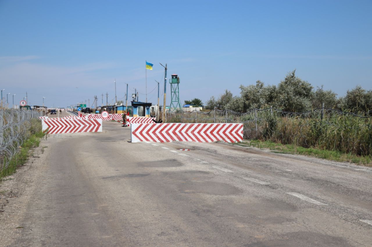 Будівництво КПВВ на адмінмежі з Кримом завершується