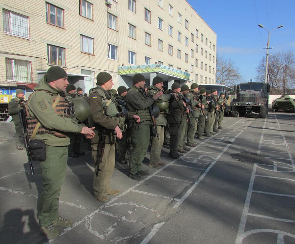 Херсонські гвардійці повернулися додому із зони проведення операції Об'єднаних сил