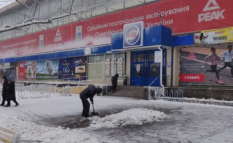 Херсонские предприниматели не получили ни одного протокола за плохую уборку снега