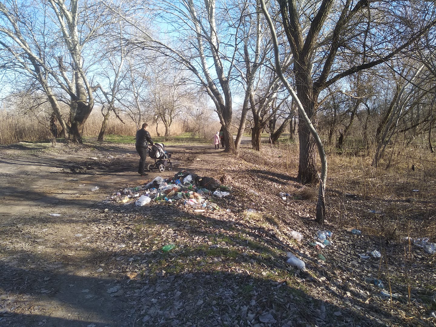 Херсонцы, жалуясь на коммунальщиков, продолжают заваливать город мусором