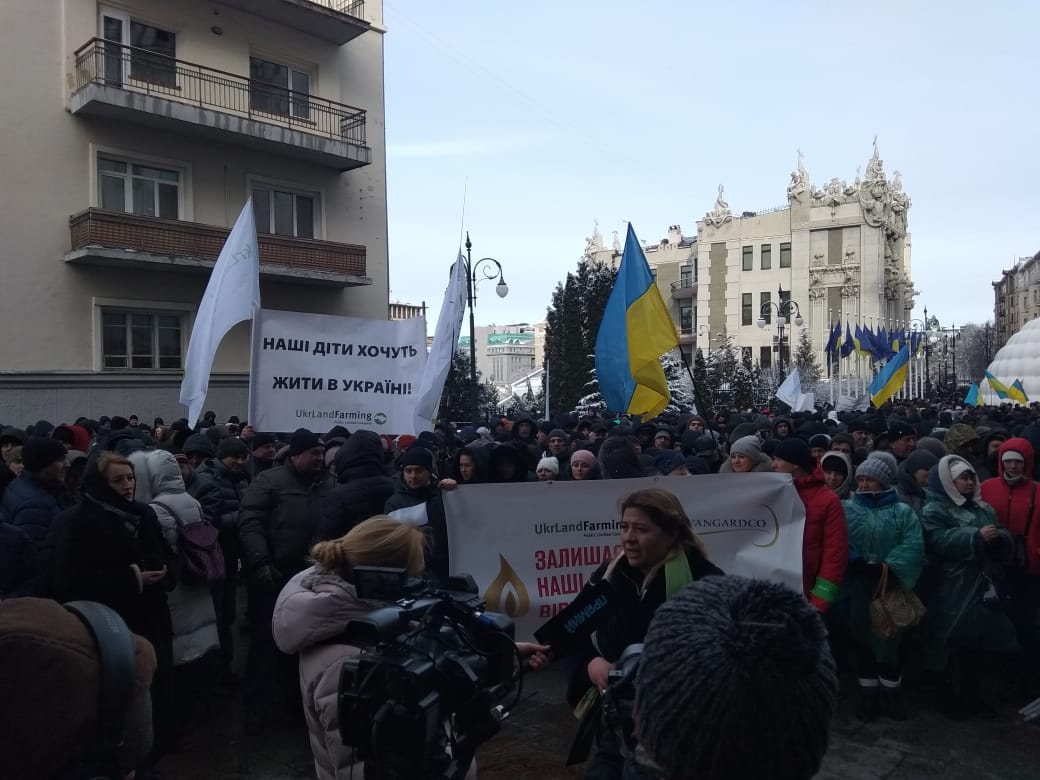 Херсонські аграрії приєдналися до акцій протесту із закликом до депутатів звільнити Ситника з НАБУ