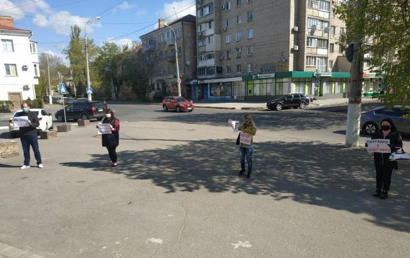 В Херсоне владельцы пансионата отстаивают свое право на собственность - ВИДЕО