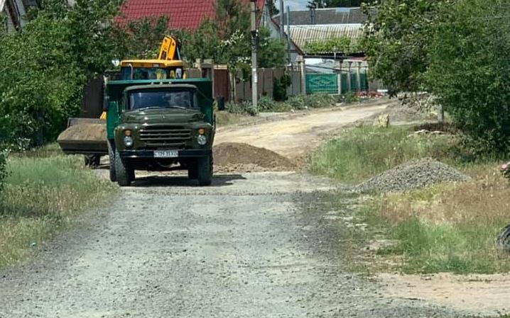 В Антоновке завершили первый этап капитального ремонта улицы Пограничной - ФОТО