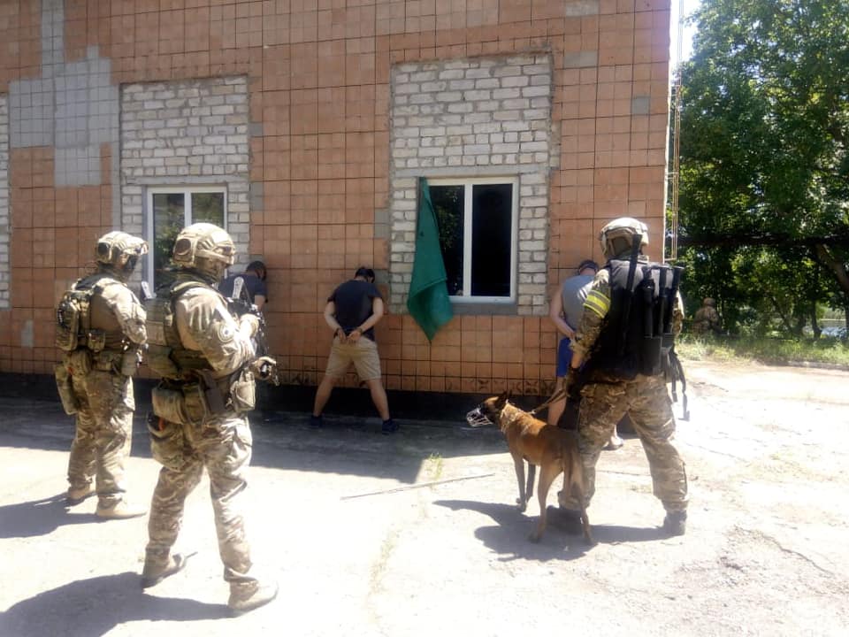 Підрозділи СБУ Херсонської області провели антитерористичні навчання - ФОТО, ВІДЕО