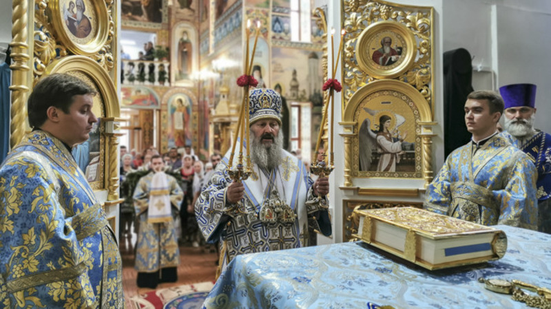 Торжества в день Казанской иконы Божией Матери в Херсонской епархии возглавил Наместник Лавры