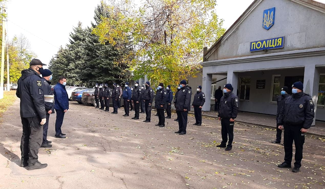 Очільник поліції Херсонщини Олександр Прокудін проінспектував роботу районних відділень поліції