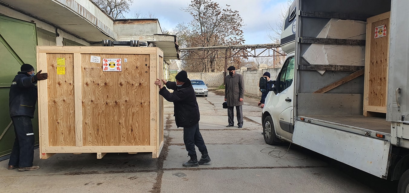 Херсон получил оборудование из Словакии для обеззараживания воды